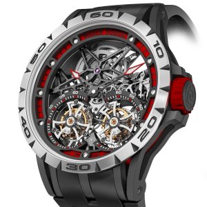 Спортивные часы Excalibur Spider от бренда Roger Dubuis (видео)